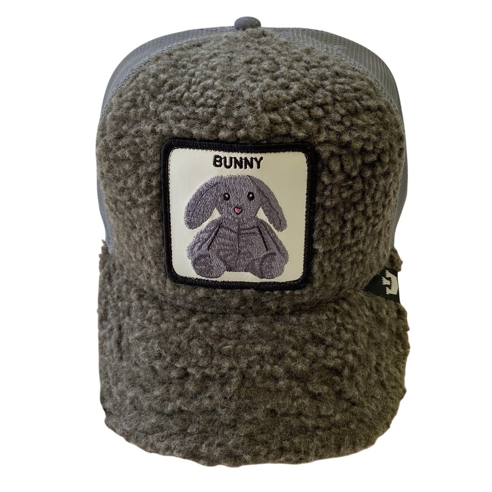 Goorin Bros Bunny Business Sherpa‎ Trucker Hat Baseball Snapback Mesh The Farm